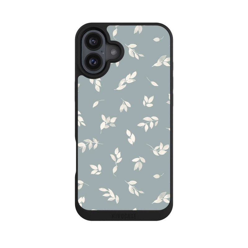 iPhone 16 Plus NIVOpure Feuilles d'automne gris