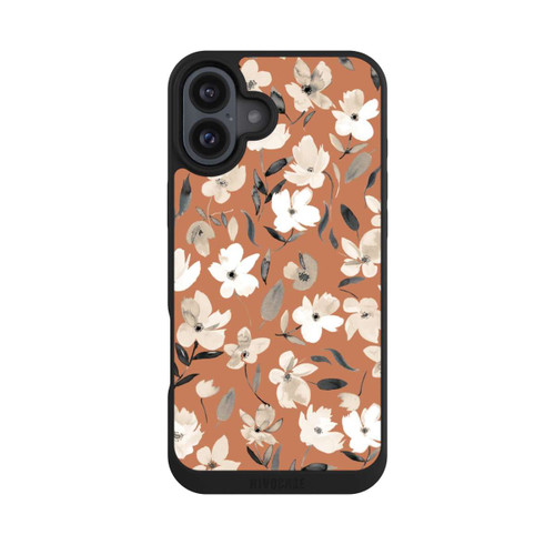 Apple iPhone 16 Plus NIVOpure Fresh Fall Flowers Copper