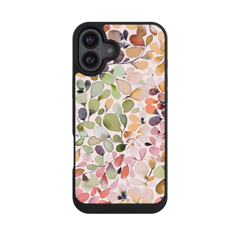 iPhone 16 Plus NIVOpure Feuillu Nature Campagne Eucalyptus