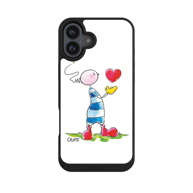 iPhone 16 Plus NIVOpure Süße Liebe Herz