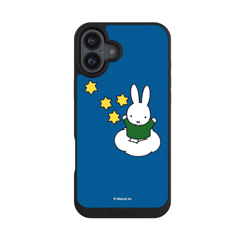 iPhone 16 Plus NIVOpure Miffy Sterne Blau