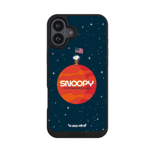 Apple iPhone 16 Plus NIVOpure Snoopy Weltraumreisender Orange
