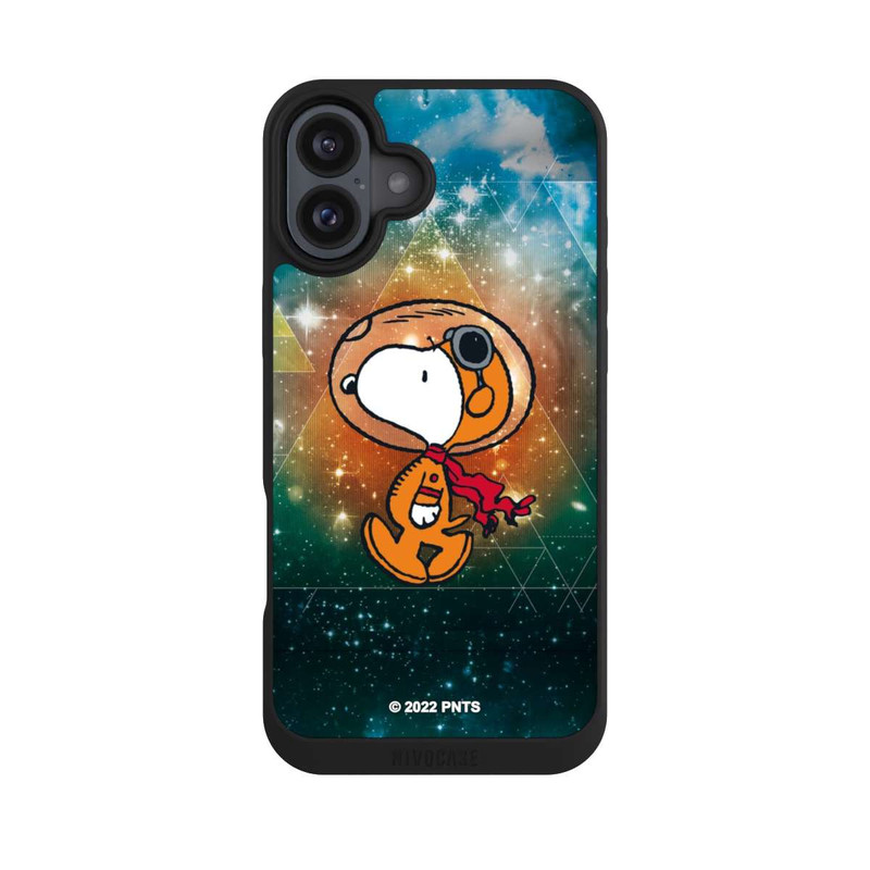 iPhone 16 Plus NIVOpure Snoopy Weltraumreisender Grün