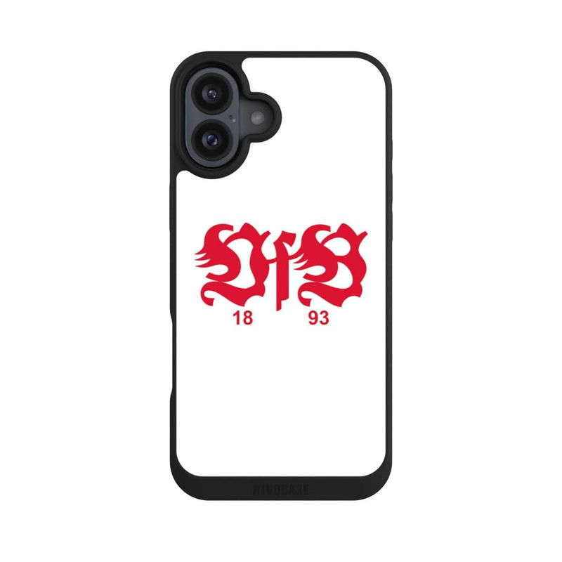 iPhone 16 Plus NIVOpure VfB 1893 Weiß