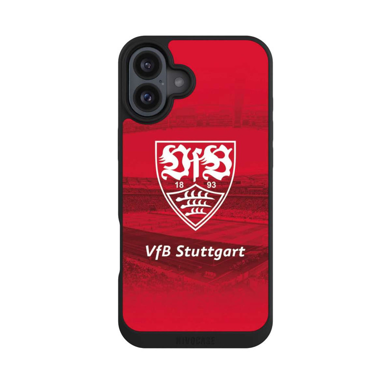 iPhone 16 Plus NIVOpure VfB Stadion Rot 2