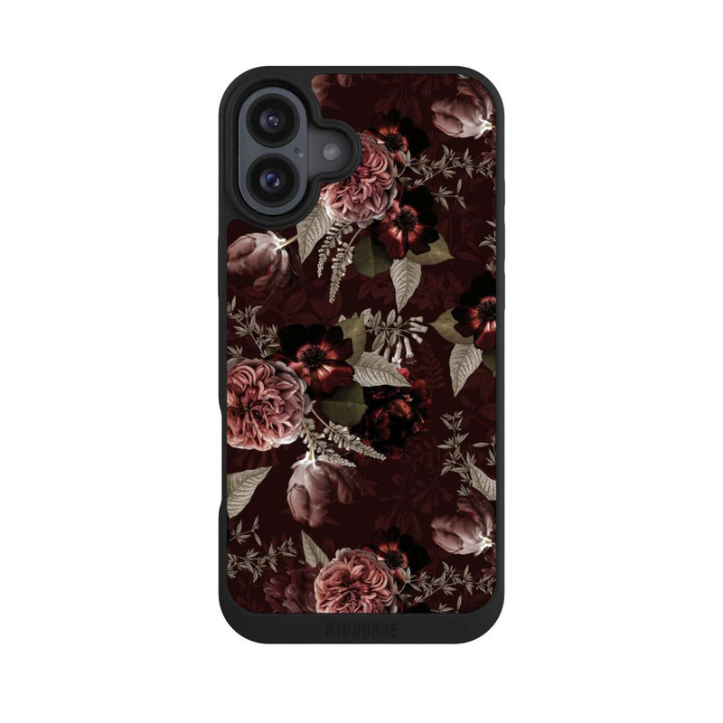 iPhone 16 Plus NIVOpure Roses d'Hiver & Tulipes