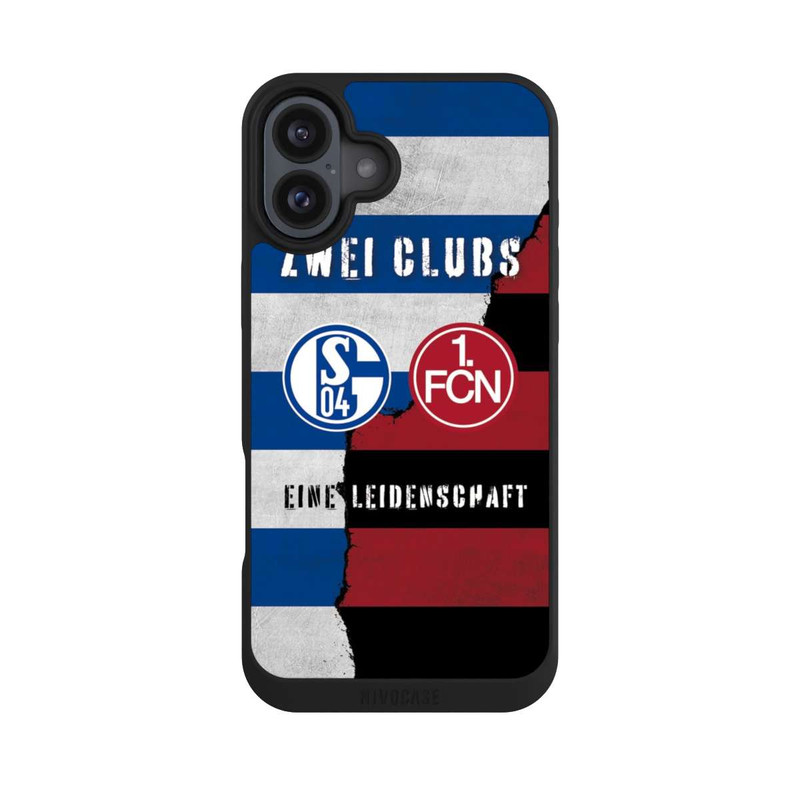 iPhone 16 Plus NIVOpure Fanfreundschaft Schalke x Nürnberg
