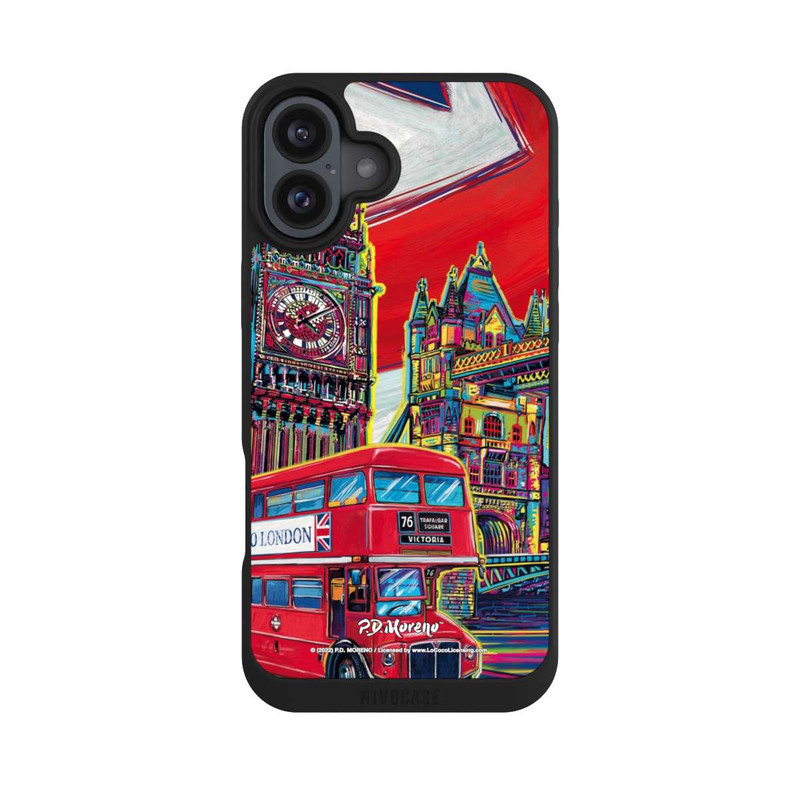 iPhone 16 Plus NIVOpure London City Art By P.D. Moreno