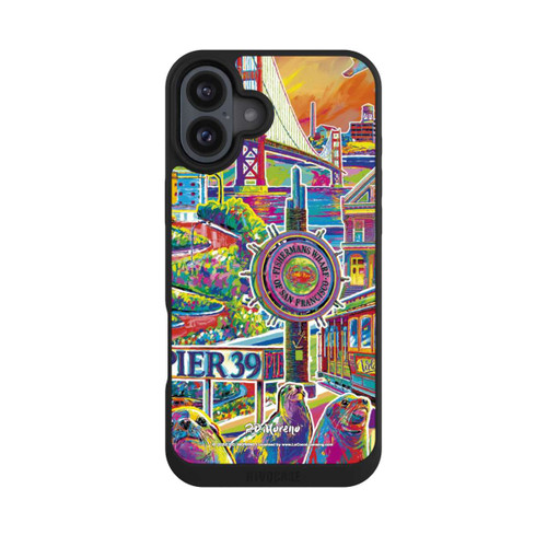Apple iPhone 16 Plus NIVOpure San Francisco Art By P.D. Moreno