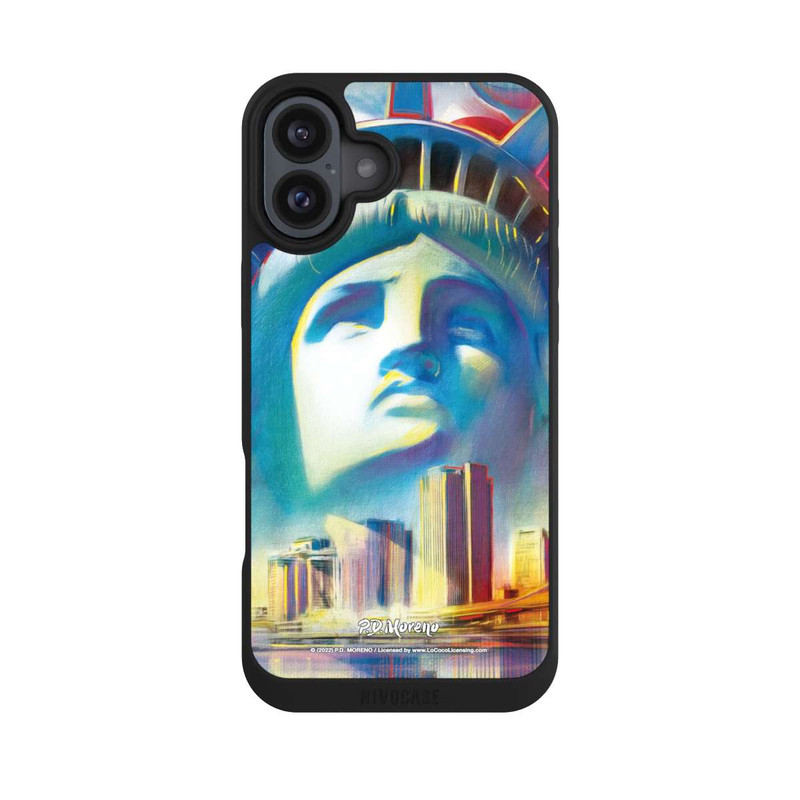 iPhone 16 Plus NIVOpure New York Liberty Art By P.D. Moreno