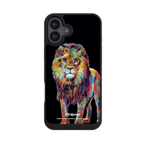 Apple iPhone 16 Plus NIVOpure Löwe Bunte Kunst von P.D. Moreno