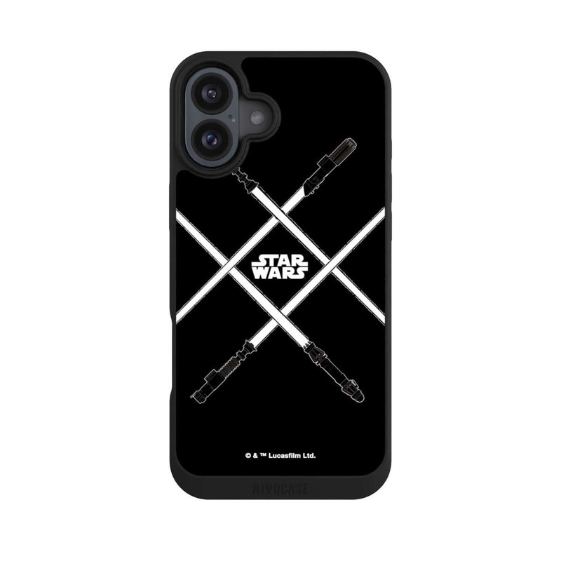 iPhone 16 Plus NIVOpure Lichtschwerter Schwarz