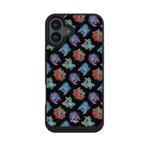Apple iPhone 16 Plus NIVOpure Stitch Pattern Black
