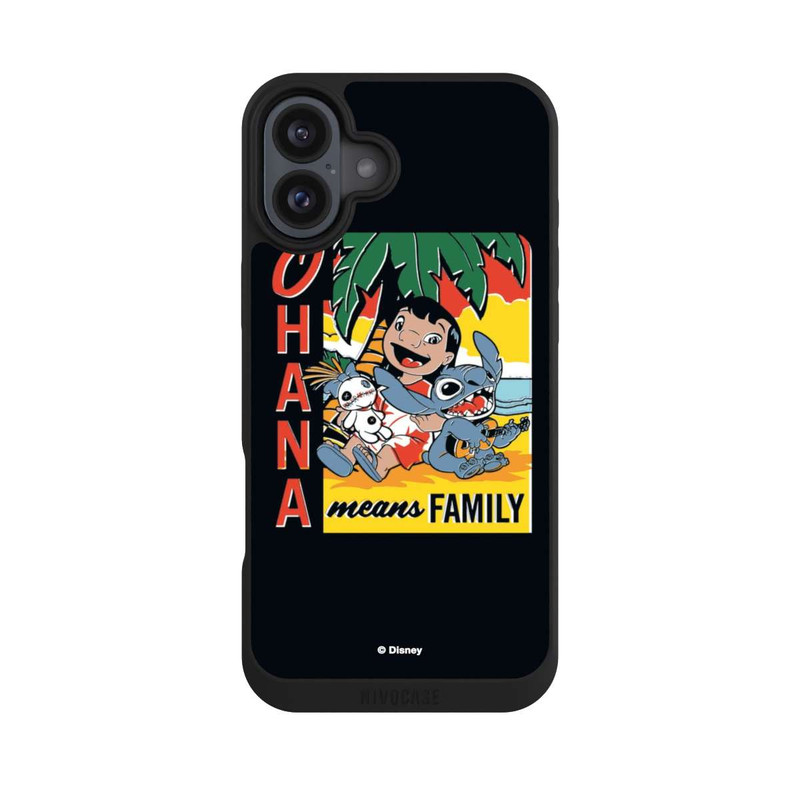 iPhone 16 Plus NIVOpure Lilo and Stitch Ohana Means Family