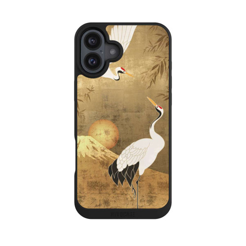 Apple iPhone 16 Plus NIVOpure Cranes Gold Japan 1