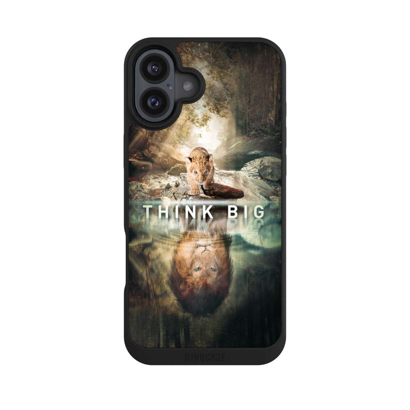 iPhone 16 Plus NIVOpure Think Big Le lion