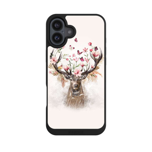Apple iPhone 16 Plus NIVOpure Cerf &amp; Fleurs
