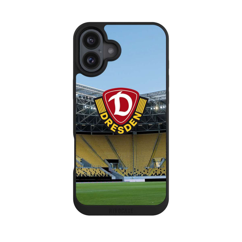 iPhone 16 Plus NIVOpure Dynamo Dresden Stadion Logo