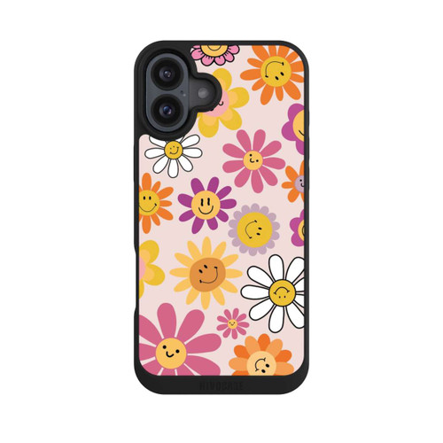 Apple iPhone 16 Plus NIVOpure Smiles Pink Flowers