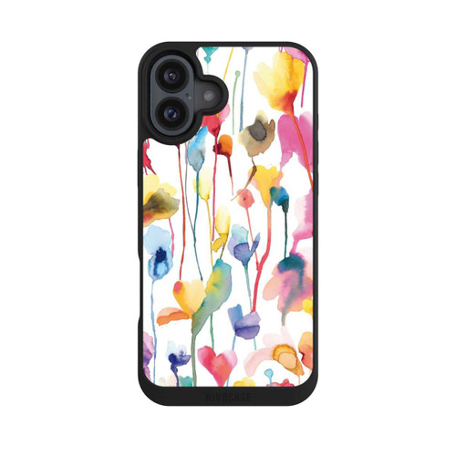 Apple iPhone 16 Plus NIVOpure Aquarell Wildblumen bunt