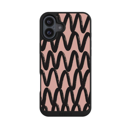 Apple iPhone 16 Plus NIVOpure Zig Zag Noir