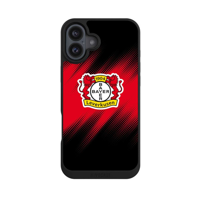 iPhone 16 Plus NIVOpure Bayer 04 Leverkusen halftone