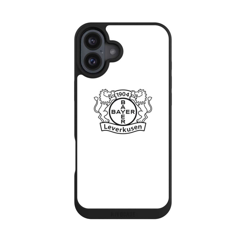 iPhone 16 Plus NIVOpure Bayer 04 Leverkusen white