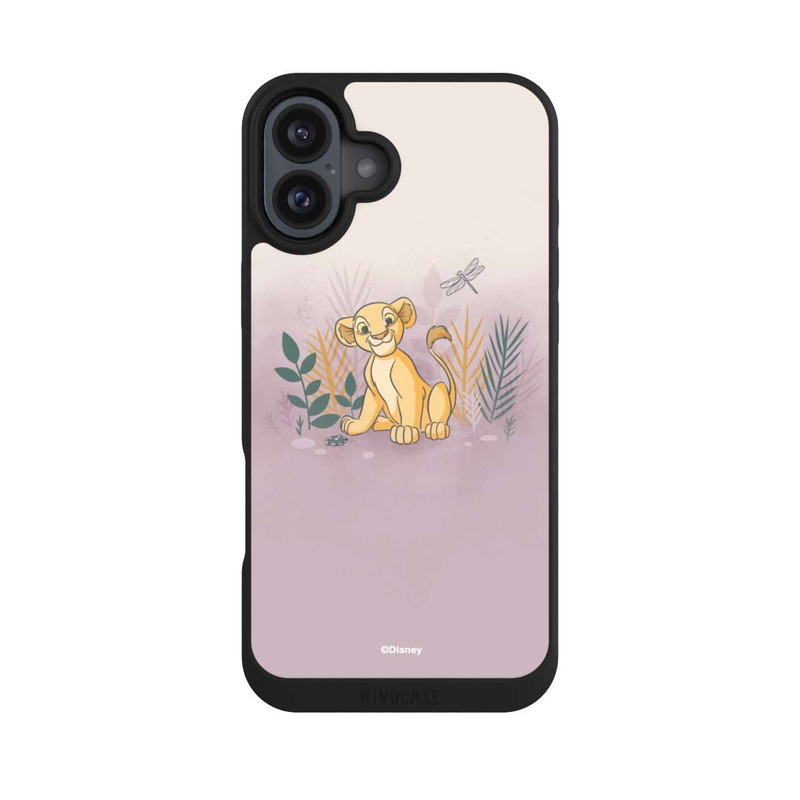 iPhone 16 Plus NIVOpure Nala avec des fleurs