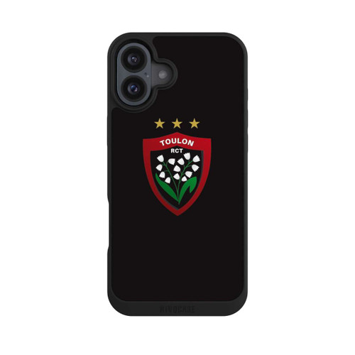 Apple iPhone 16 Plus NIVOpure Logo RC Toulonnais Noir