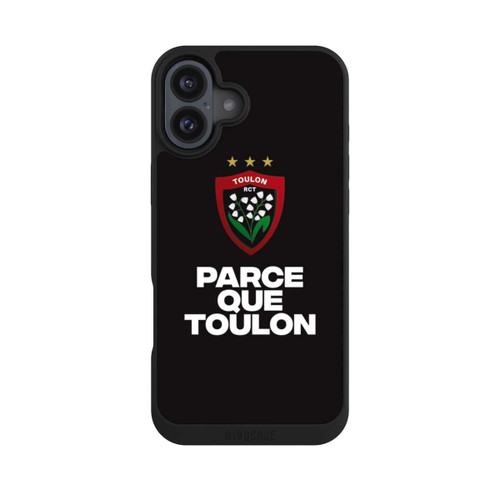 Apple iPhone 16 Plus NIVOpure Parce Que Toulon Noir