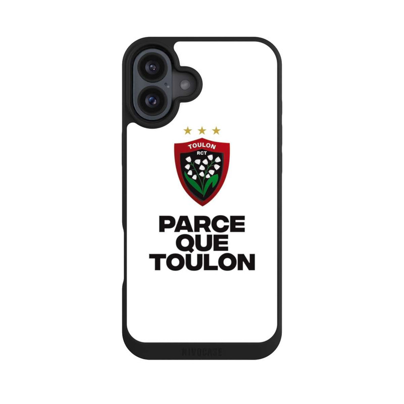 iPhone 16 Plus NIVOpure Parce Que Toulon White