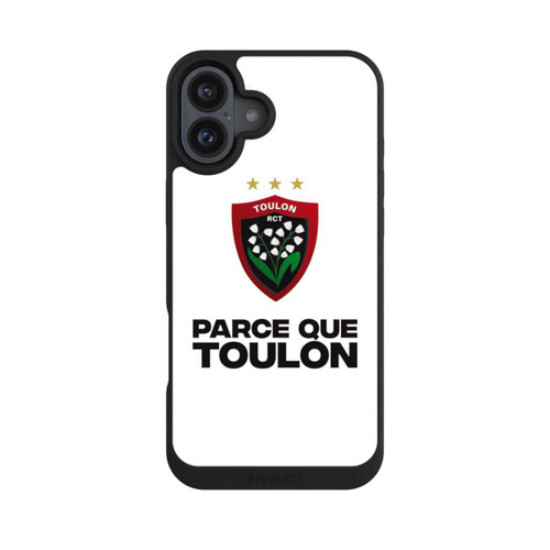 Apple iPhone 16 Plus NIVOpure RC Toulonnais Blanc