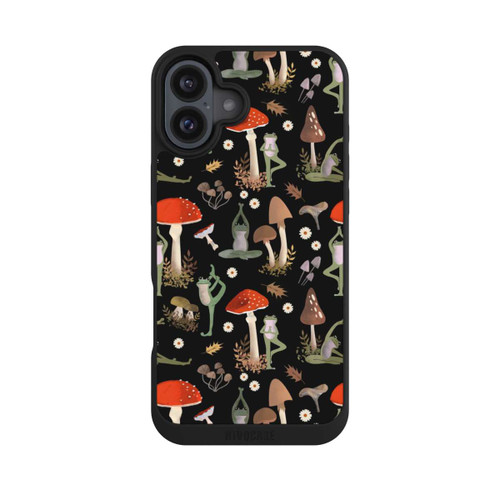 Apple iPhone 16 Plus NIVOpure Yoga-Frösche mit Pilzen