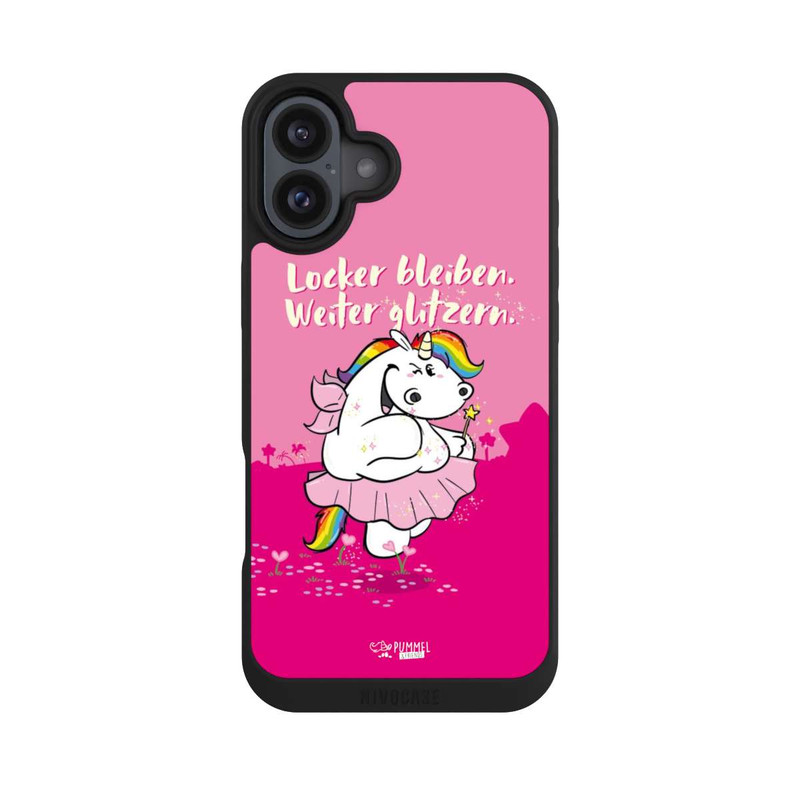 iPhone 16 Plus NIVOpure Pummelfee Locker Bleiben Weiter Glitzern
