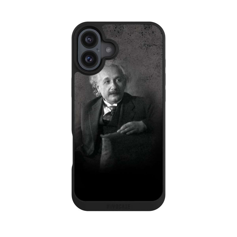 iPhone 16 Plus NIVOpure Porträt eines genialen Physikers