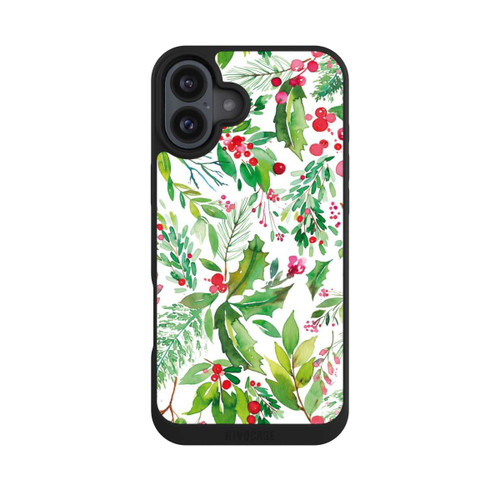 Apple iPhone 16 Plus NIVOpure Christmas Holly Holiday Nature