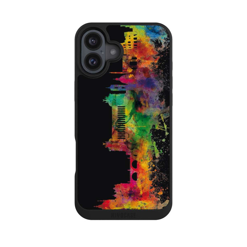 iPhone 16 Plus NIVOpure Rome Italie Ligne d'horizon Noir