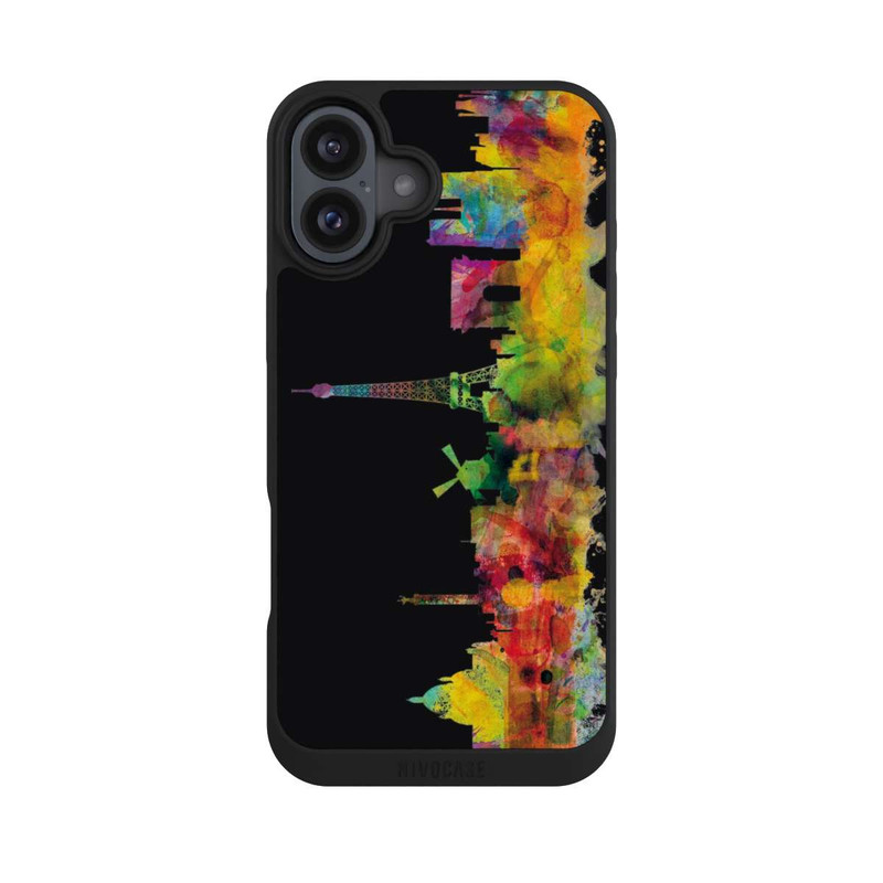 iPhone 16 Plus NIVOpure Paris Skyline Black
