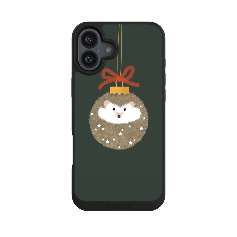 iPhone 16 Plus NIVOpure weihnachtlicher Igel