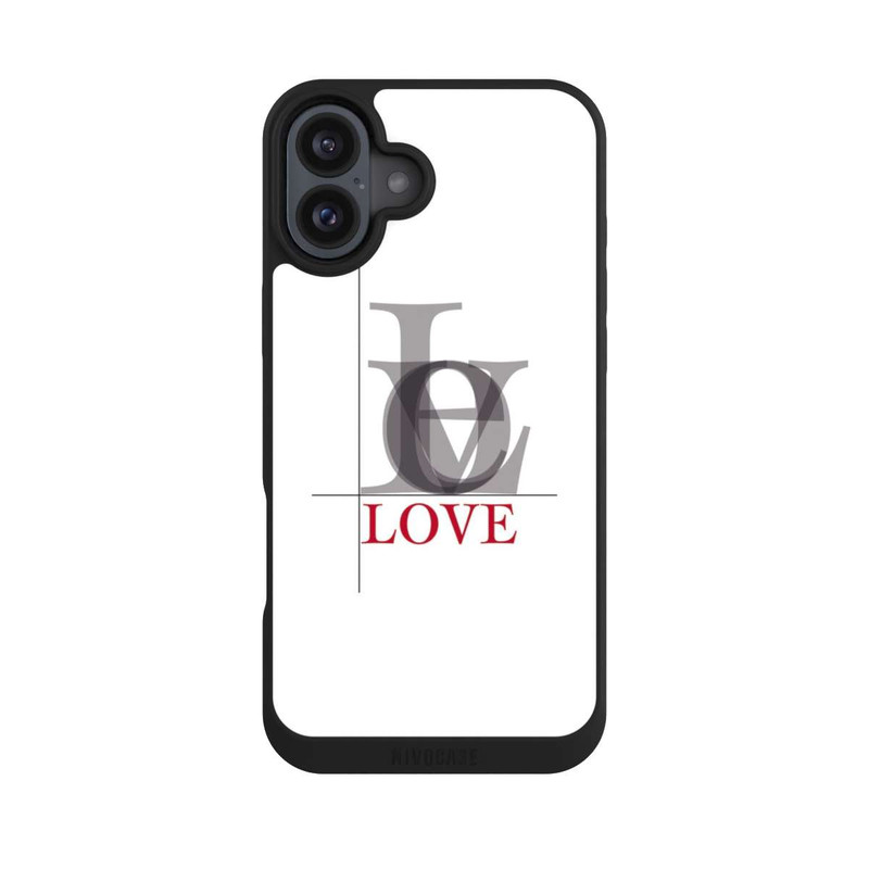 iPhone 16 Plus NIVOpure Love Letter Overlay