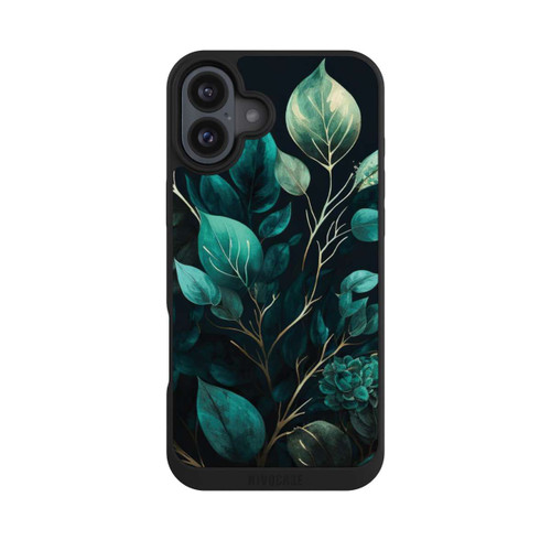 Apple iPhone 16 Plus NIVOpure Eucalyptus Dark Background