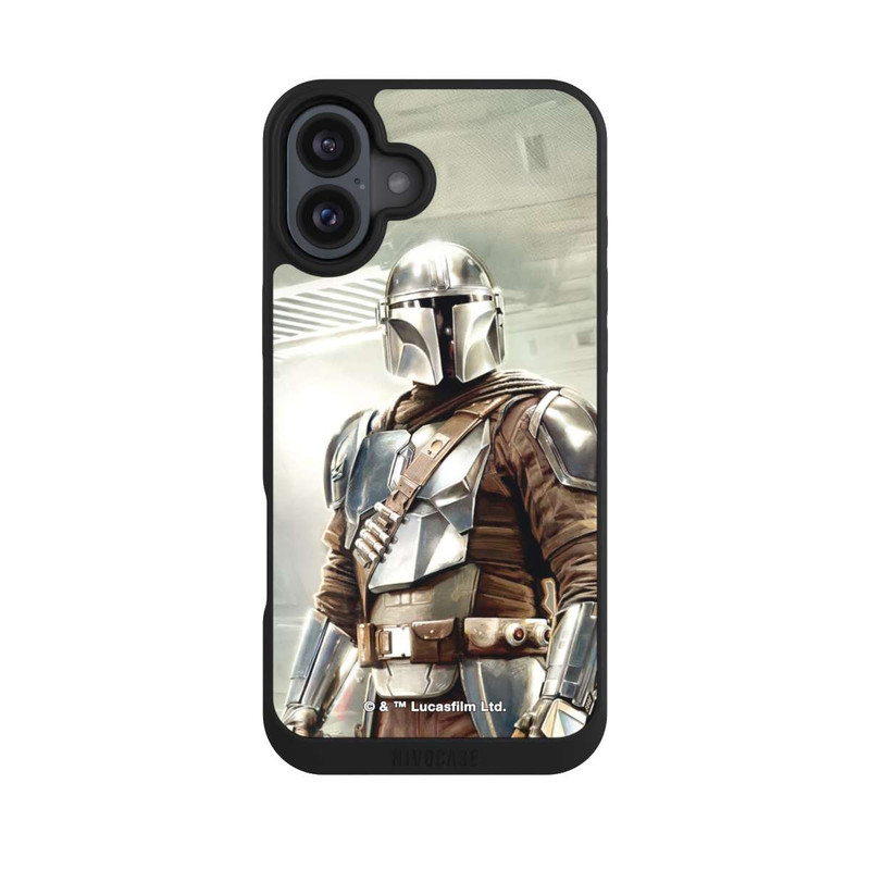iPhone 16 Plus NIVOpure La Mandalorienne Comic Art