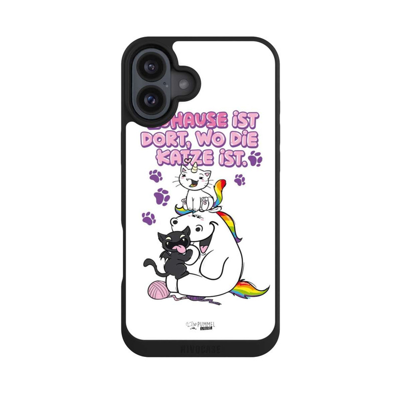 iPhone 16 Plus NIVOpure Zuhause ist dort wo die Katze ist