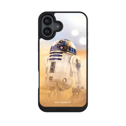 Apple iPhone 16 Plus NIVOpure R2D2 in der Wüste