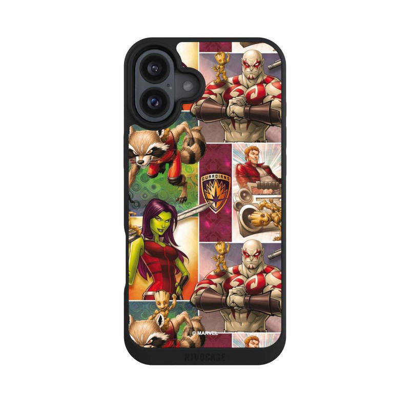 iPhone 16 Plus NIVOpure Guardians of the Galaxy Comic Book Pattern
