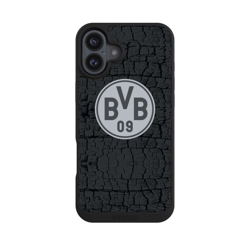 iPhone 16 Plus NIVOpure BVB Trikot Kohle und Stahl