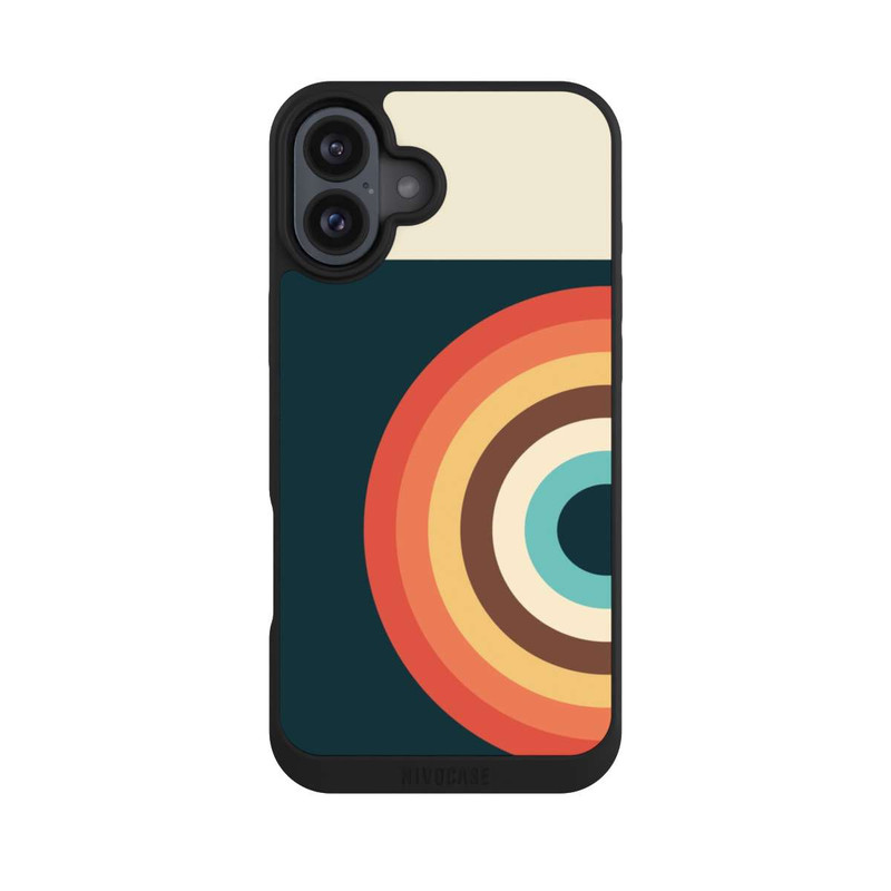 iPhone 16 Plus NIVOpure Retro Circle Colours