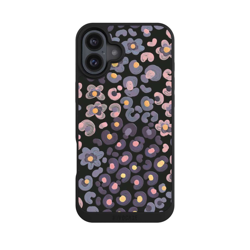 iPhone 16 Plus NIVOpure Peau d'animal avec fleurs