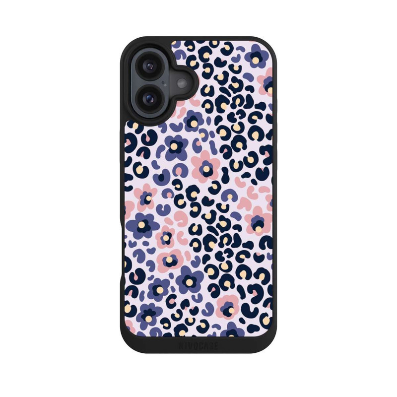 iPhone 16 Plus NIVOpure Peau d'animal avec des fleurs 1