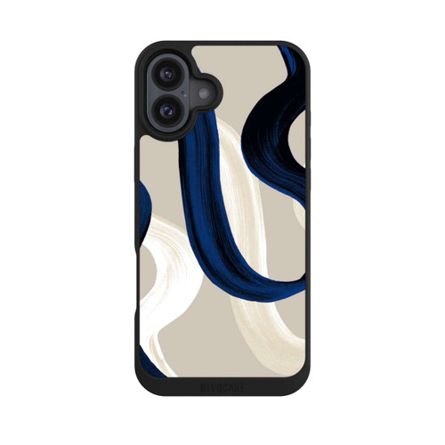 Apple iPhone 16 Plus NIVOpure Abstrakte Pinselstriche 80